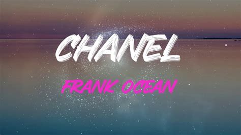 see on both sides like chanel meaning|chanel frank ocean key.